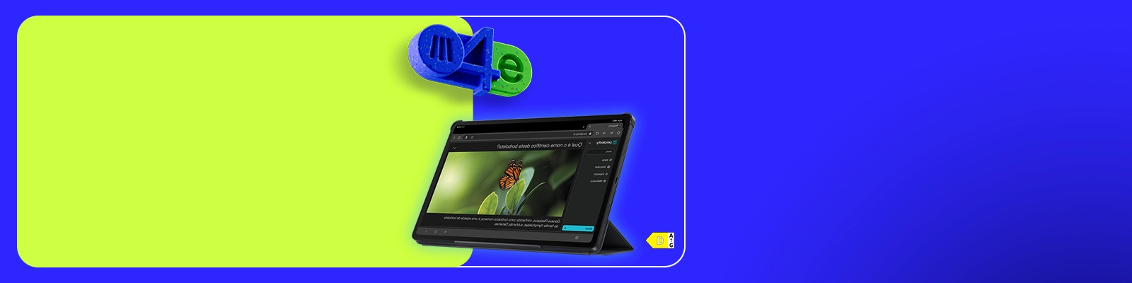Adere ao M4e com o Tablet HONOR PAD X8a + capa