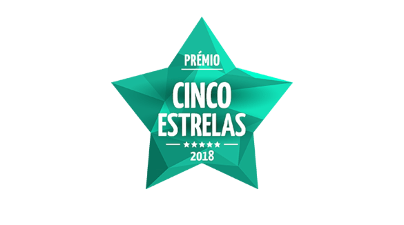 Prémio 5 estrelas 2018