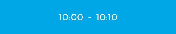 10h00 - 10h10 10h00 - 10h10