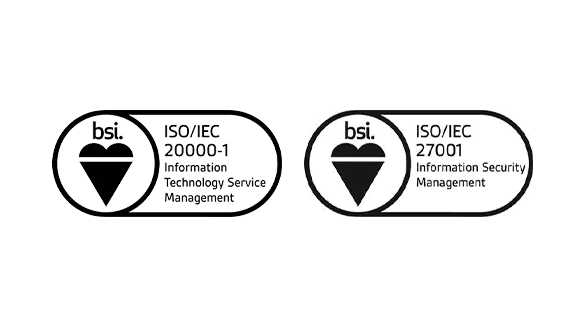 Certificações ISO 20000 e ISO 27001