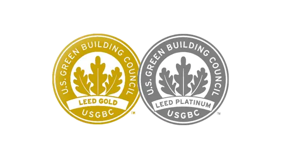 Certificações Leed Platinum e Gold