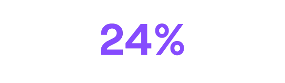 24%