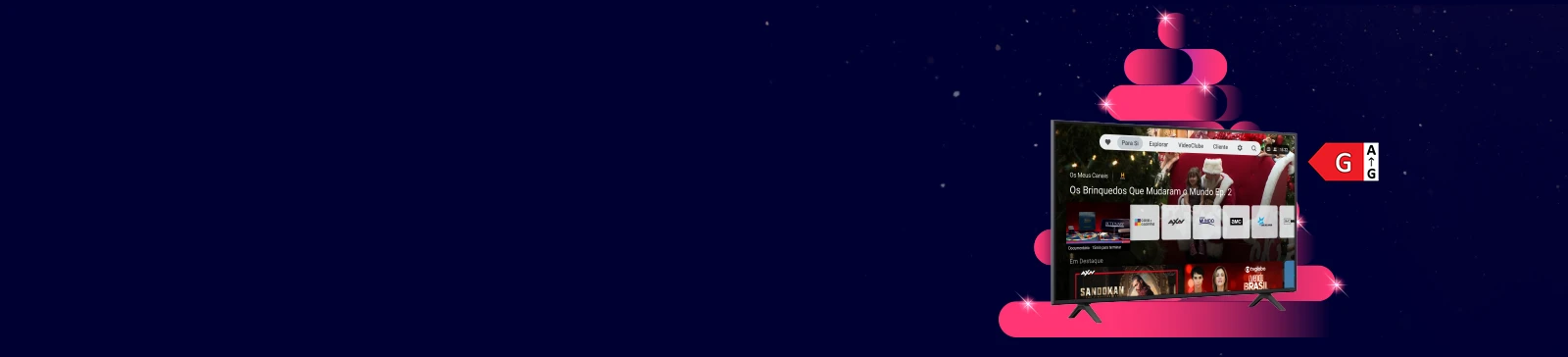 Smart TV LG  4K 55” apenas €162,59