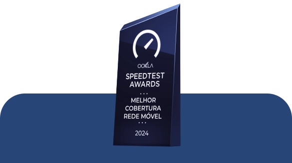Melhor Cobertura Rede  Móvel - Ookla®