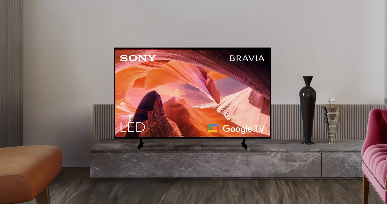 Conhece a tua nova Smart TV SONY 4K KDX80L
