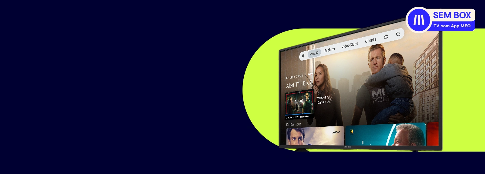 Adere à Fibra MEO com Android TV