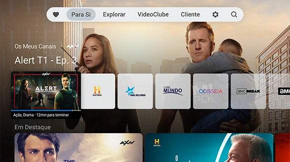 Experiência personalizada