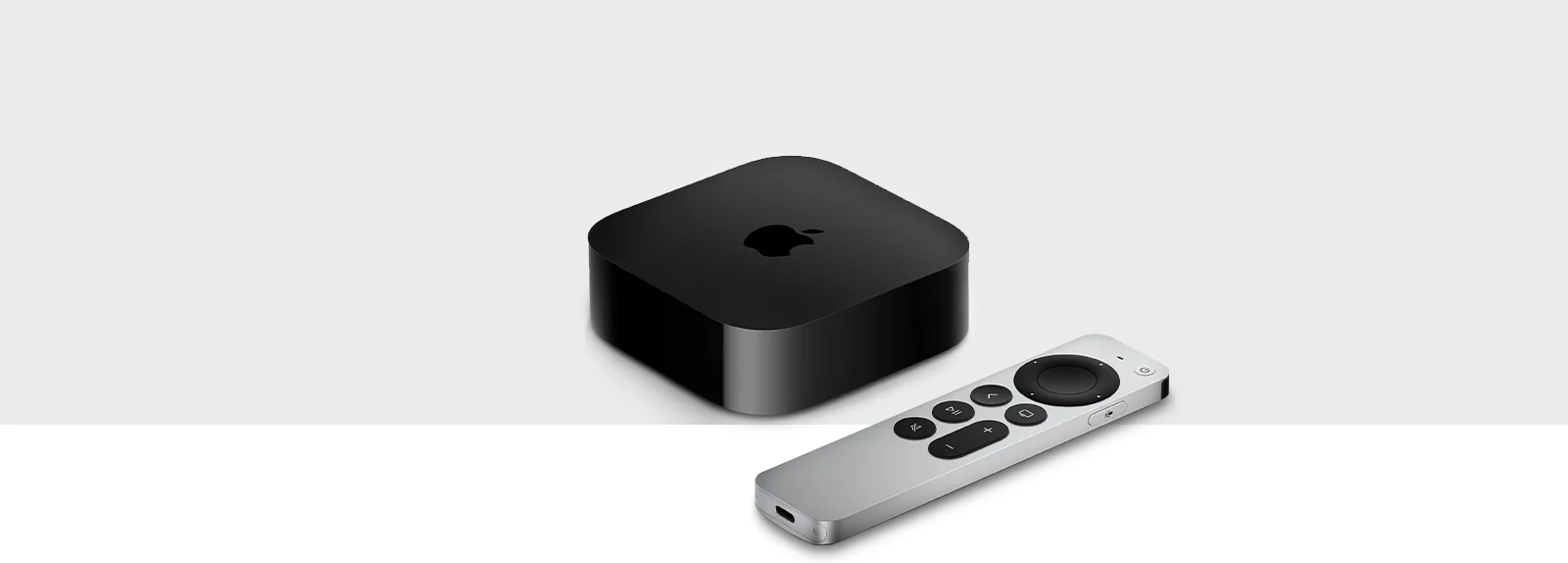 Apple TV 4K e Comando Apple TV