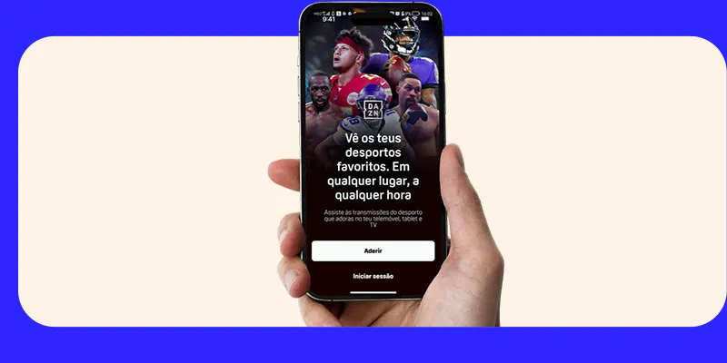 O melhor do desporto com a App DAZN