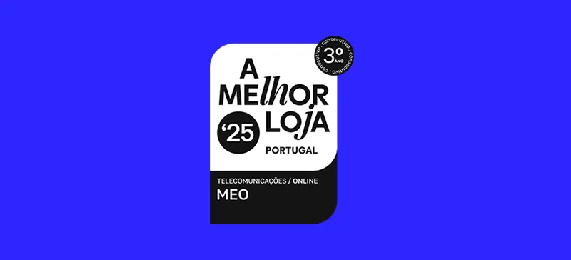 Portugal's Best Online Store for the 3rd year running