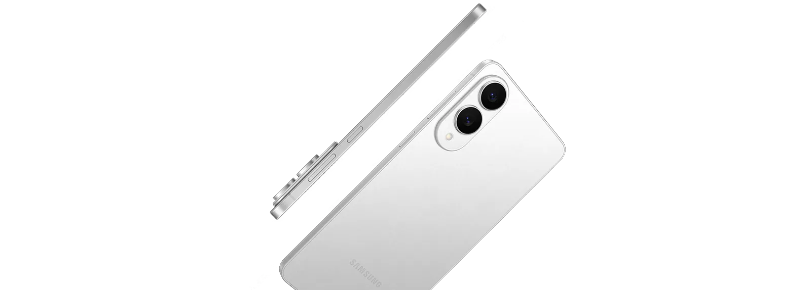 Galaxy S25 Edge lateral e costas