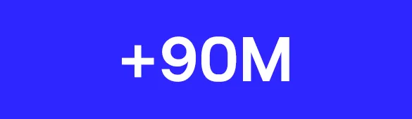 +90 milhões de atividades realizadas 